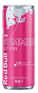 RED BULL Energy Soda - Summer Edition WHITE PEACH 250ml