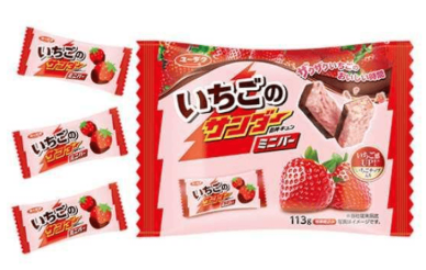 YURAKU Urakami Seika Chocolate Series - Strawberry Thunder Mini Bars 113g