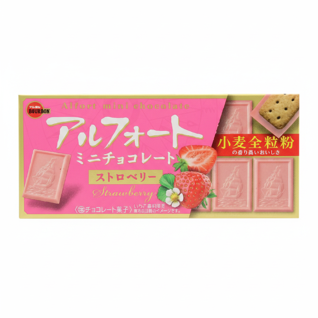BOURBON ブルボン アルフォート ミニチョコレート ストロベリー 12個入