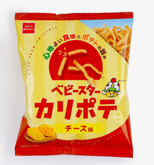 BABY STAR Karipote Potato Snack - Cheese - 61g