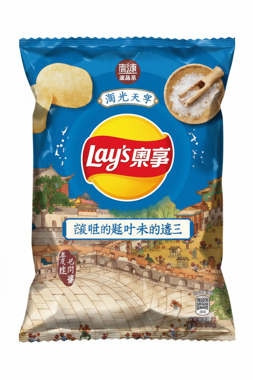 LAYS Taiwan Premium Sun-Dried Sweet Lake Salt Potato Chips 2.10 oz