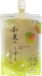 FUJISYO Waka No Sizuju Japanese Flavored Jelly Plum