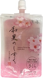 FUJISYO Waka No Sizuju Japanese Flavored Jelly Sakura