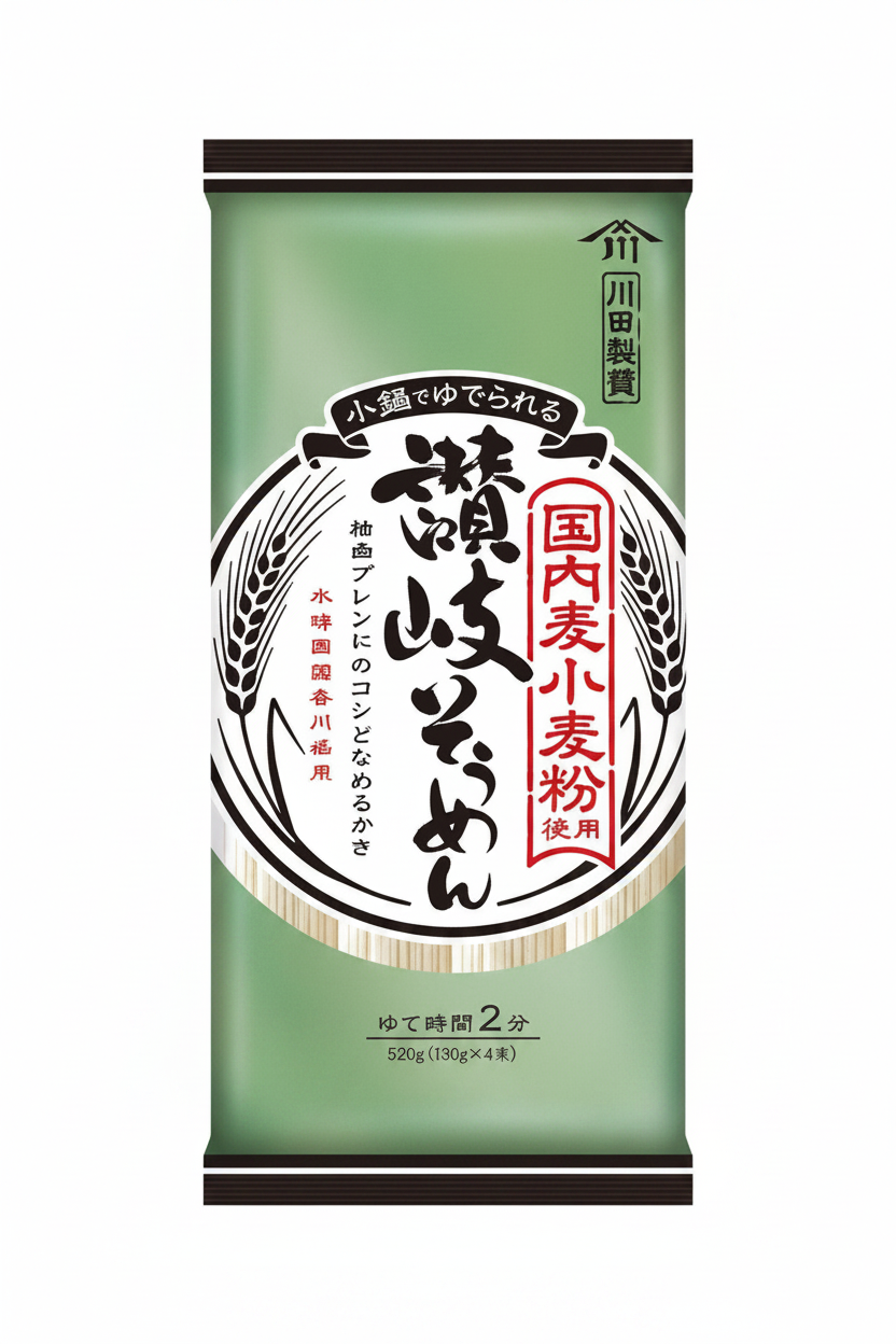 NISSIN Welna Kawada Seimen Sanuki Somen 400g