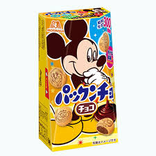 MORINAGA Pakkuncho Chocolate Cream Biscuit 45g