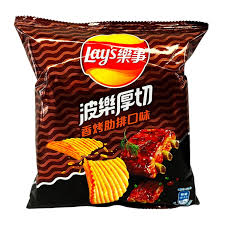 LAY'S MAX Potato Chips – Grilled Pork Ribs Flavor