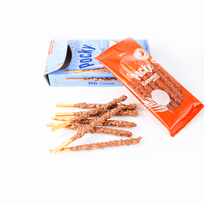 GLICO Coconut Chocolate Pocky Cookie Sticks 2 pcs