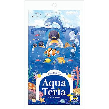 JAPAN GREENTEA CO. [Hook] Aqua Teria Blue Herb Tea Hook Tea Bag 6g