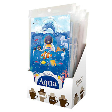 JAPAN GREENTEA CO. [Hook] Aqua Teria Blue Herb Tea Hook Tea Bag 6g