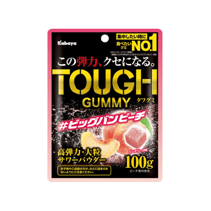 KABAYA Tough Gummy Big Bang Peach 100g