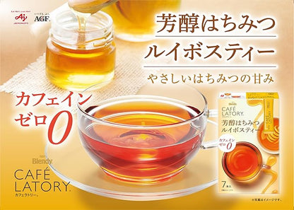 AGF Blendy Cafe Latory Sticks Mellow Honey Rooibos Tea 7 packs