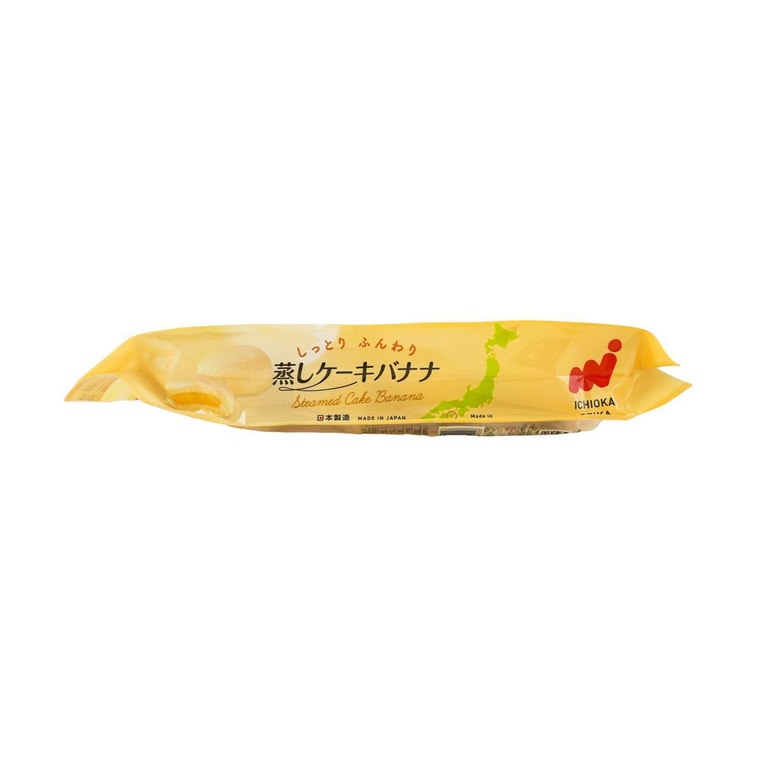 ICHIOKA SEIKA Banana Cream Steamed Cake 4P