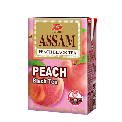 ASSAM Peach Black Tea 4set/6bag/400ml