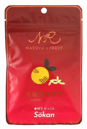 SOKAN Natural X Fruit Kochi Yuzu Dried Fruit 18g