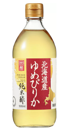 UCHIBORI Brewery Hokkaido Yumepirika Pure Rice Vinegar, 500ml Bottle