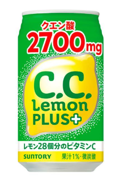 SUNTORY C.C. Lemon Plus Drink 350ml