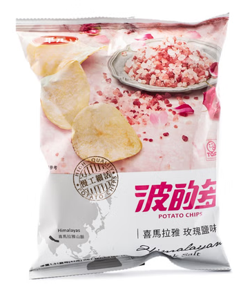 HUA YUAN ポテトチップス（ピンクソルト味）59.5g