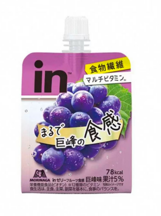 ORIHIRO Konjac Jelly Red Grape Flavor 6pcs 120g