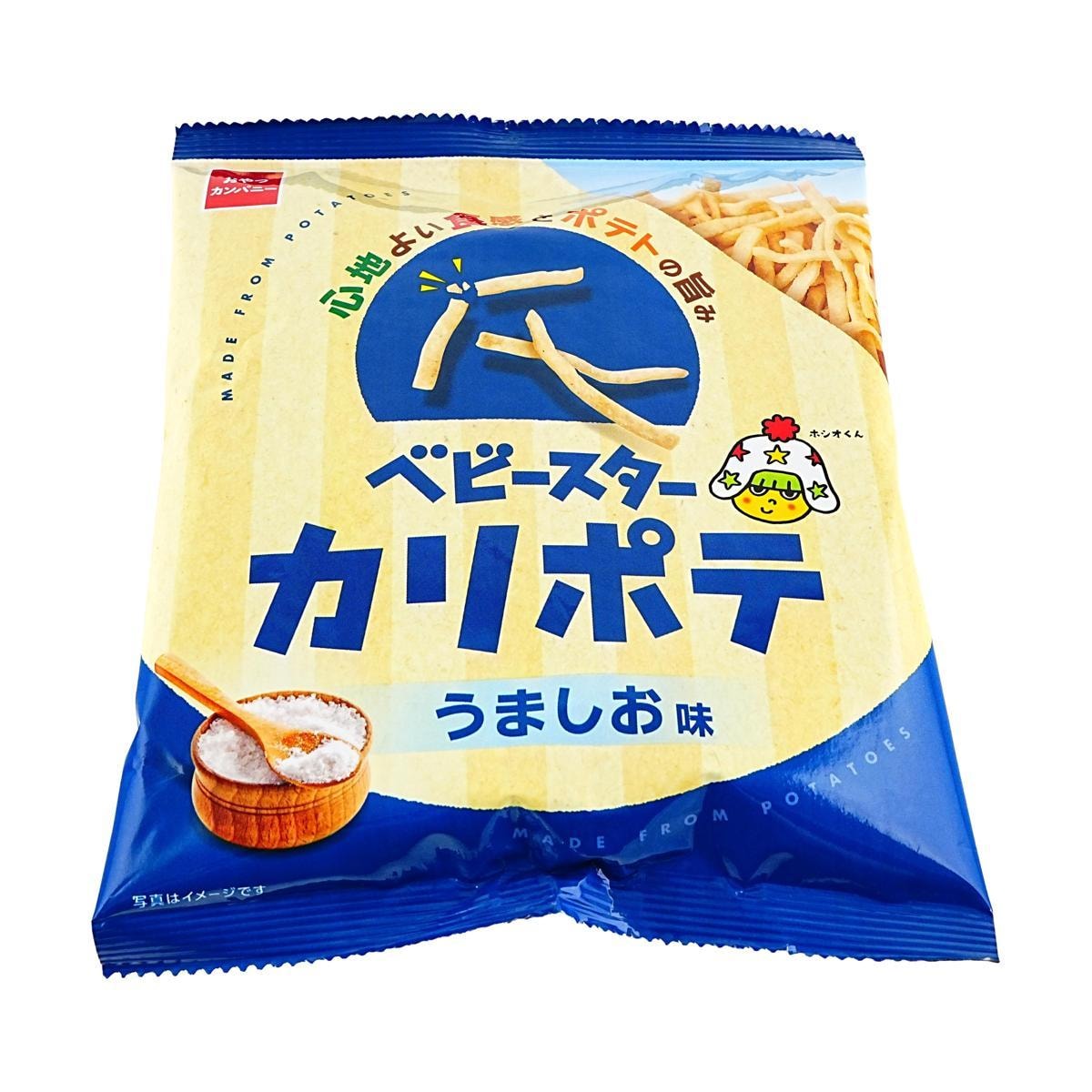 BABY STAR Potato Chips Salty Flavor - 61g