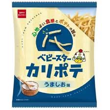 BABY STAR Potato Chips Salty Flavor - 61g
