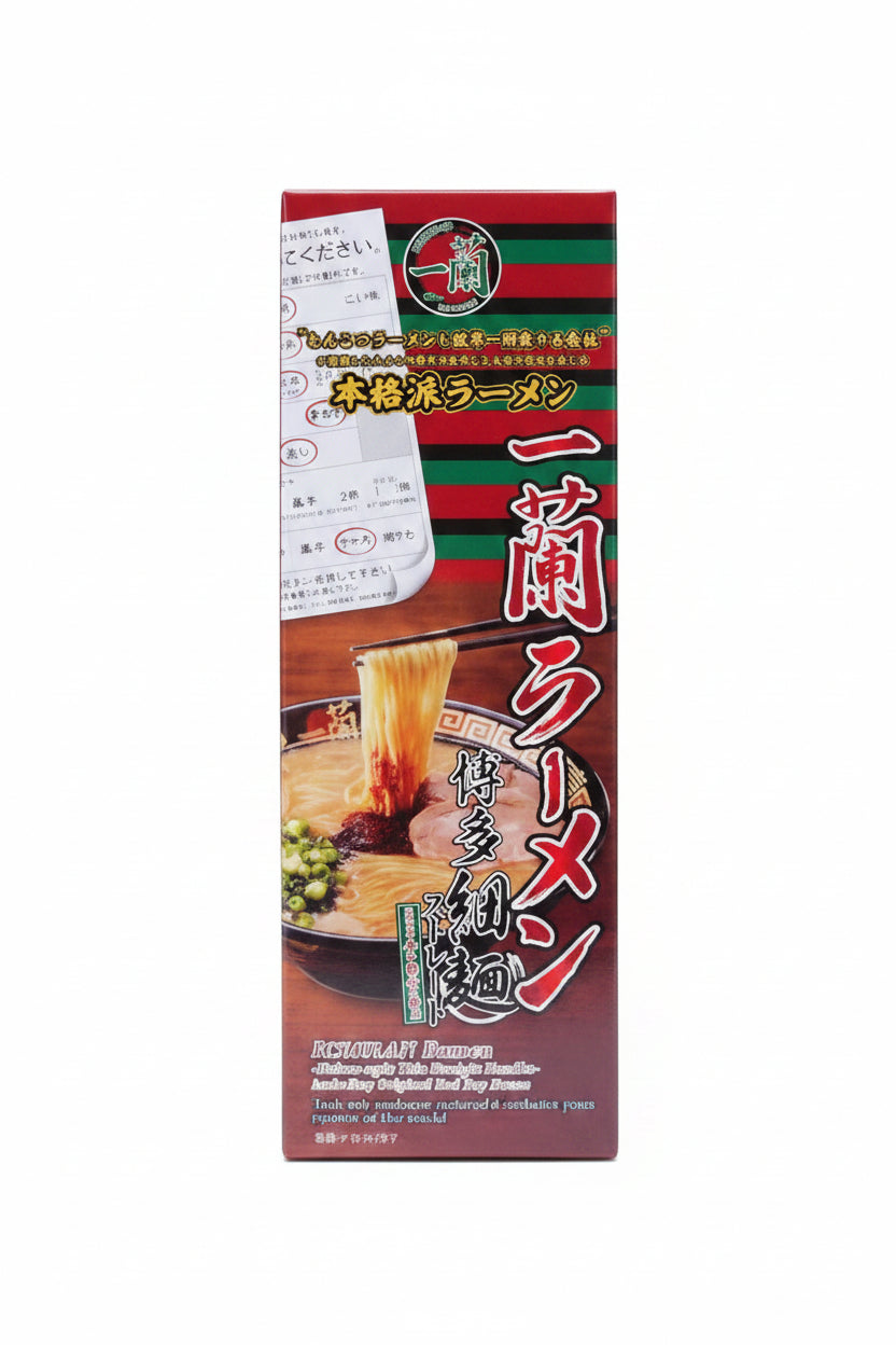 ICHIRAN Ramen Hakata Thin Noodle Straight (2 SERVING) 258g