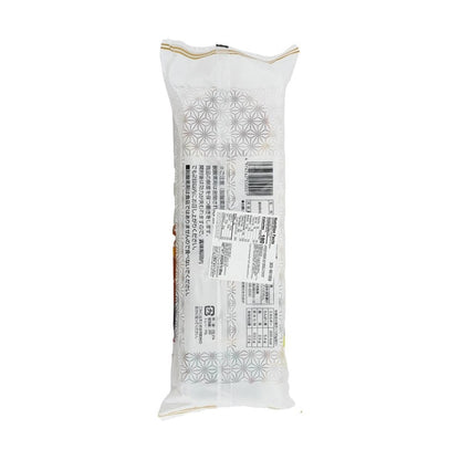 Back view of the HIYOSHIDO Dorayaki Marron 10.58 oz package, displayed vertically on a white background with product information clearly visible.