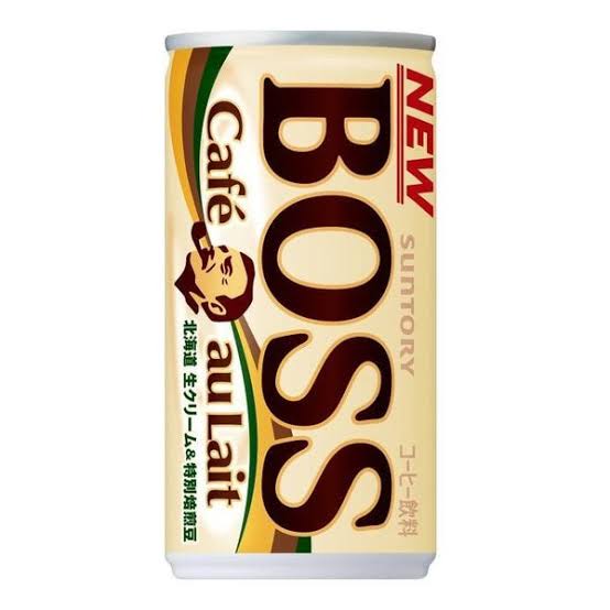 SUNTORY BOSS Café au Lait 185g