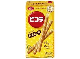YAMAZAKI BISCUITS Picola Roll Cookie Custard 10P