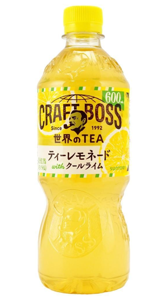 Suntory Craft Boss Tea Lemonade | Lemon Flavored Black Tea 20.28 fl oz ...