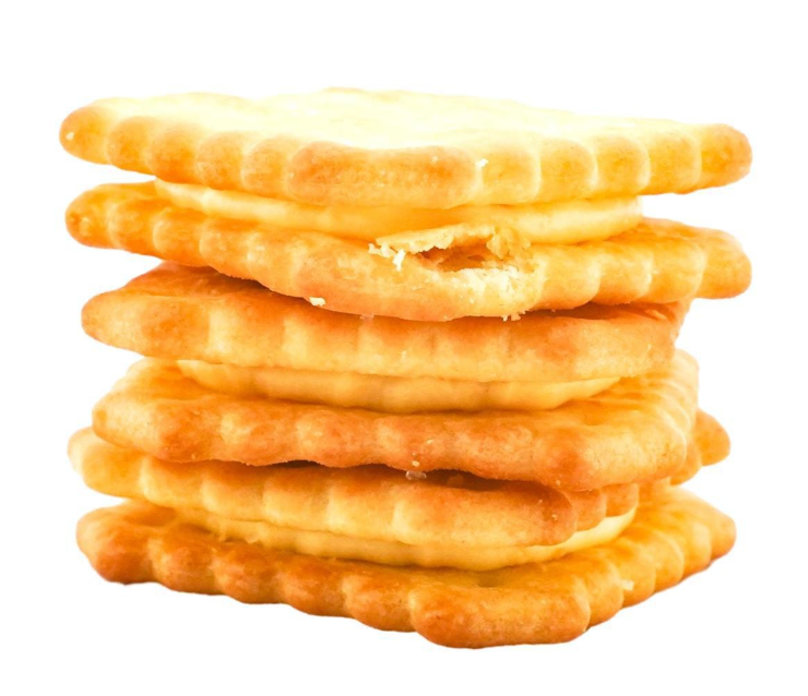 Exterior packaging image of the YBC Lemon Pack Crackers, showing the front design and lemon cream branding on a white background.